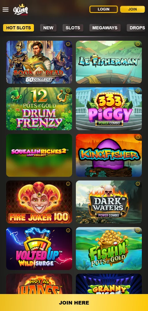 Depósitos saques PIX no 1King Casino Brasil mobile