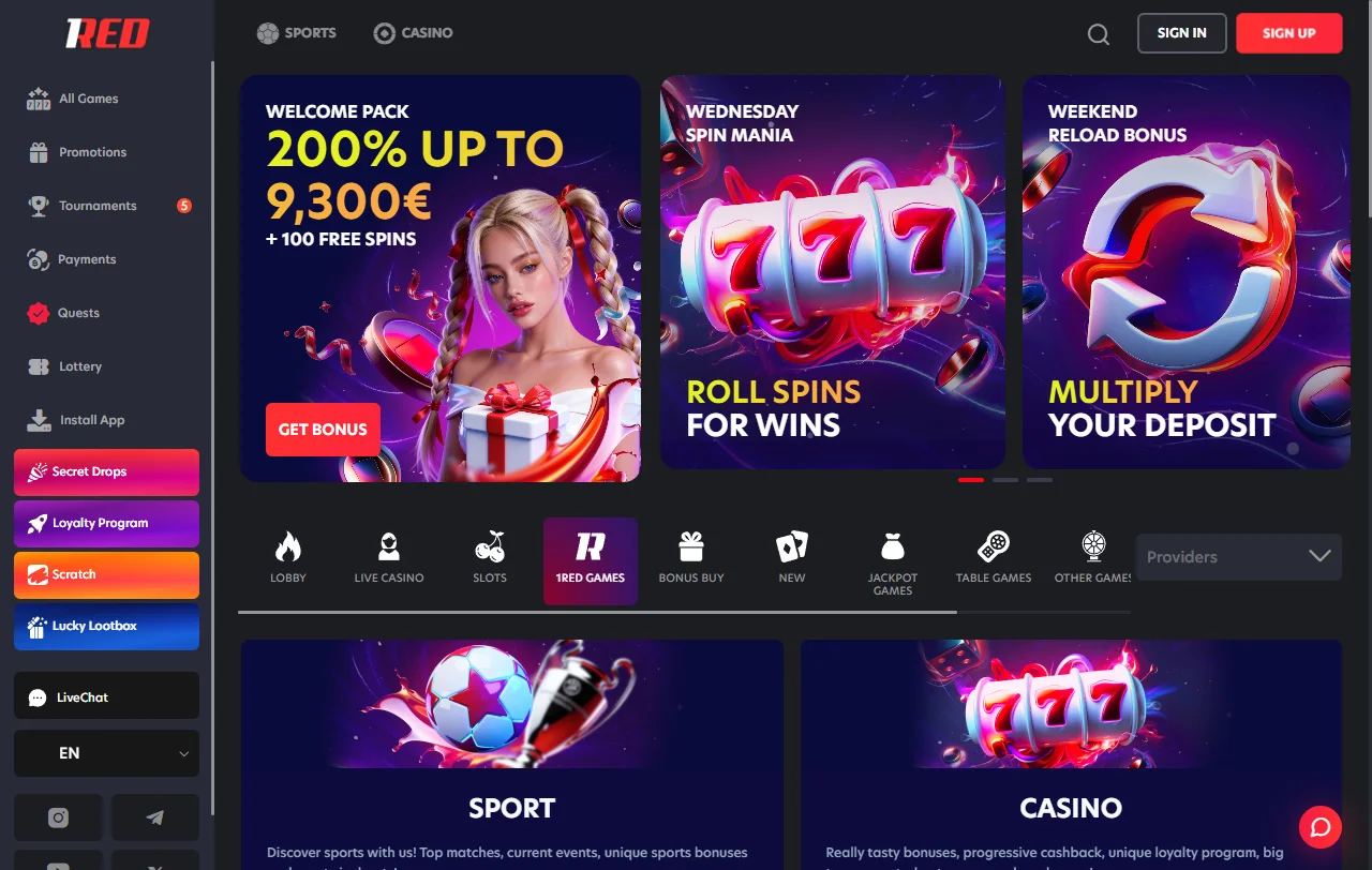 Análise abrangente 1Red Casino Brasil para jogadores brasileiros