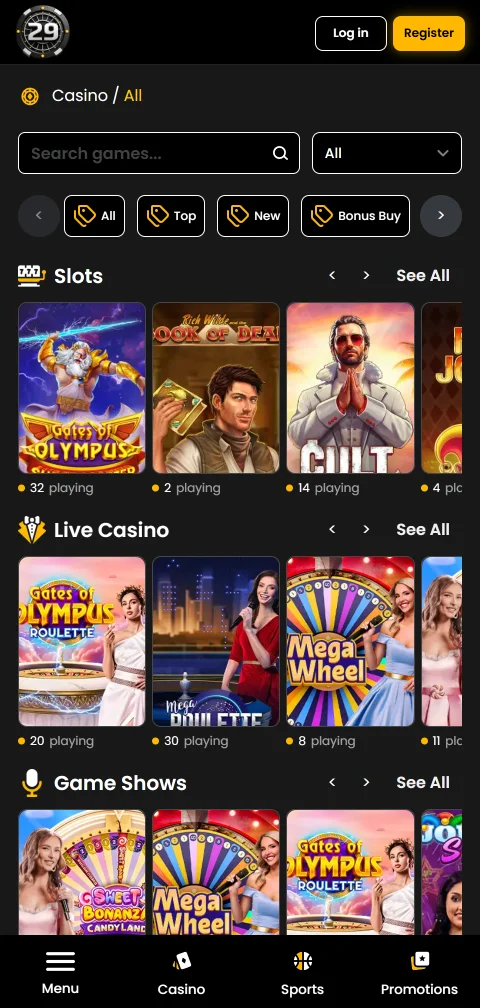 Métodos de depósito e saque PIX 29Black Casino Brasil