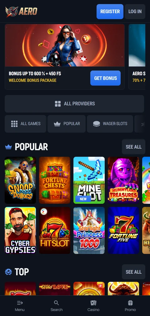 Interface mobile responsiva do AeroBet Casino Brasil otimizada para smartphone e tablet