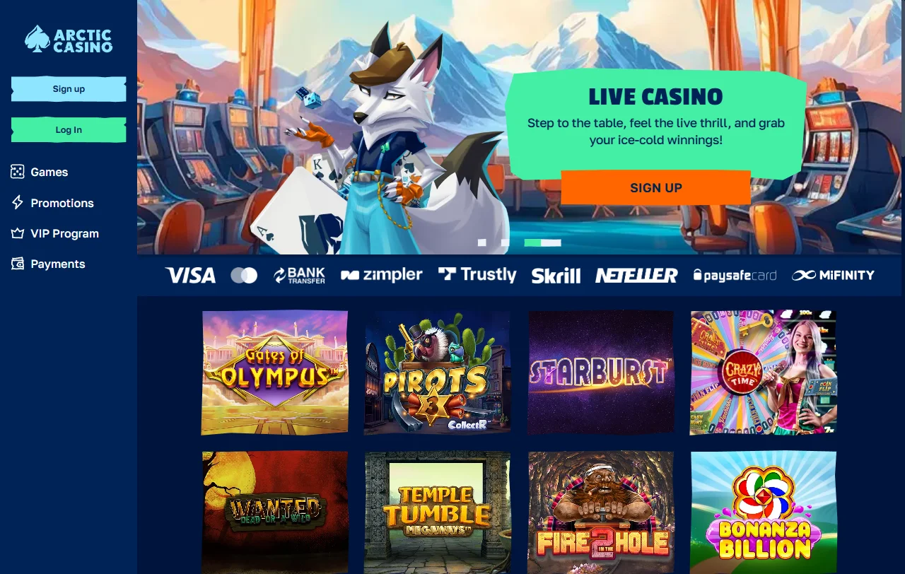 Arctic Casino Brasil análise completa plataforma jogos Brasil