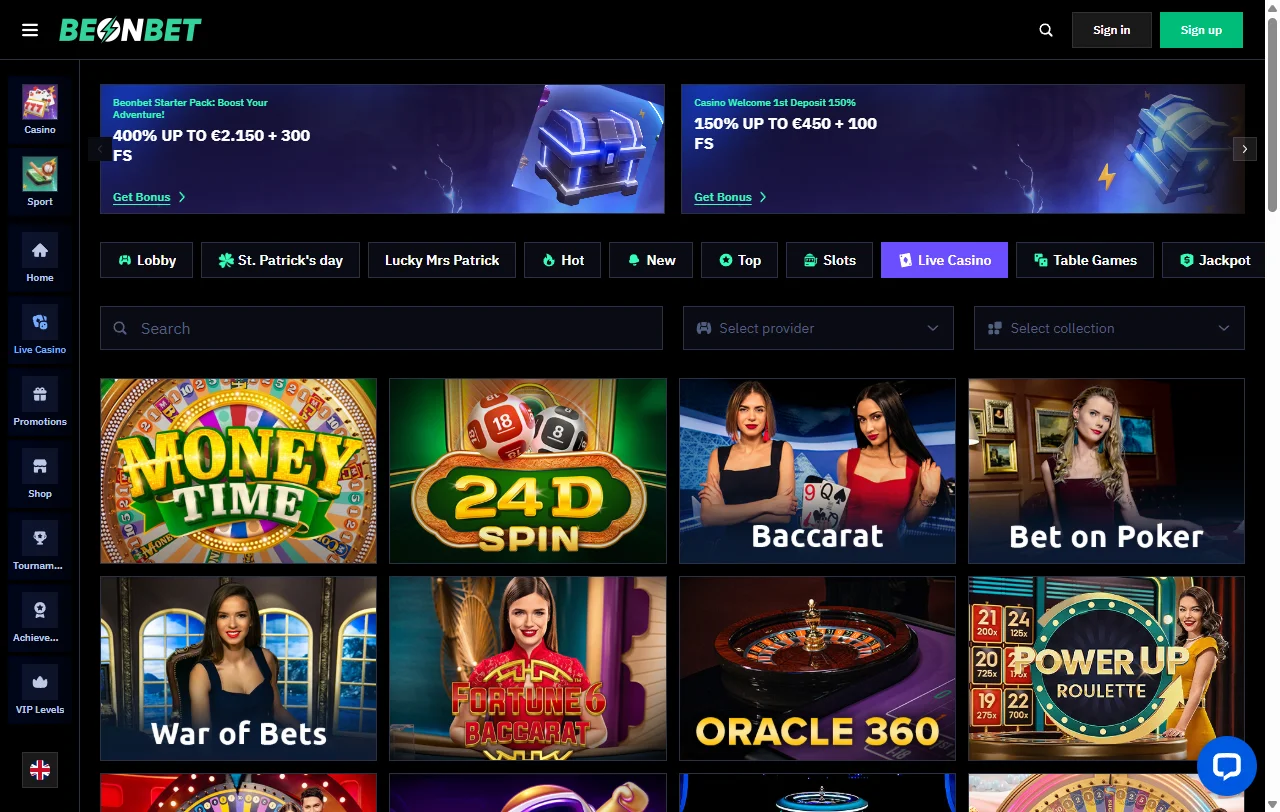 BeonBet Casino Brasil visão geral análise completa jogadores brasileiros