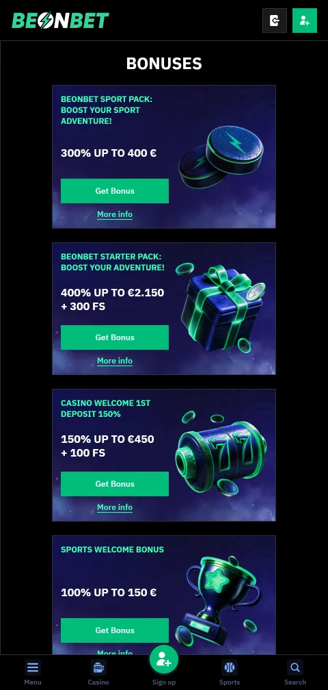 Depósitos saques métodos pagamento BeonBet Casino Brasil