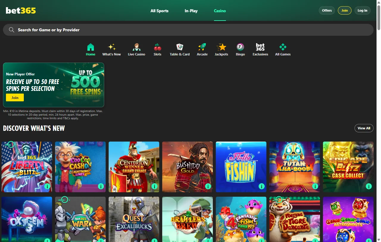 Análise completa do bet365 Casino Brasil com visão geral de recursos e funcionalidades