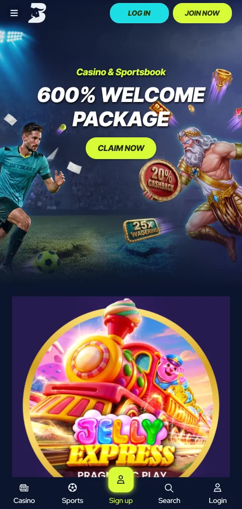 BetBeast Casino Brasil experiência mobile e acessibilidade em smartphones