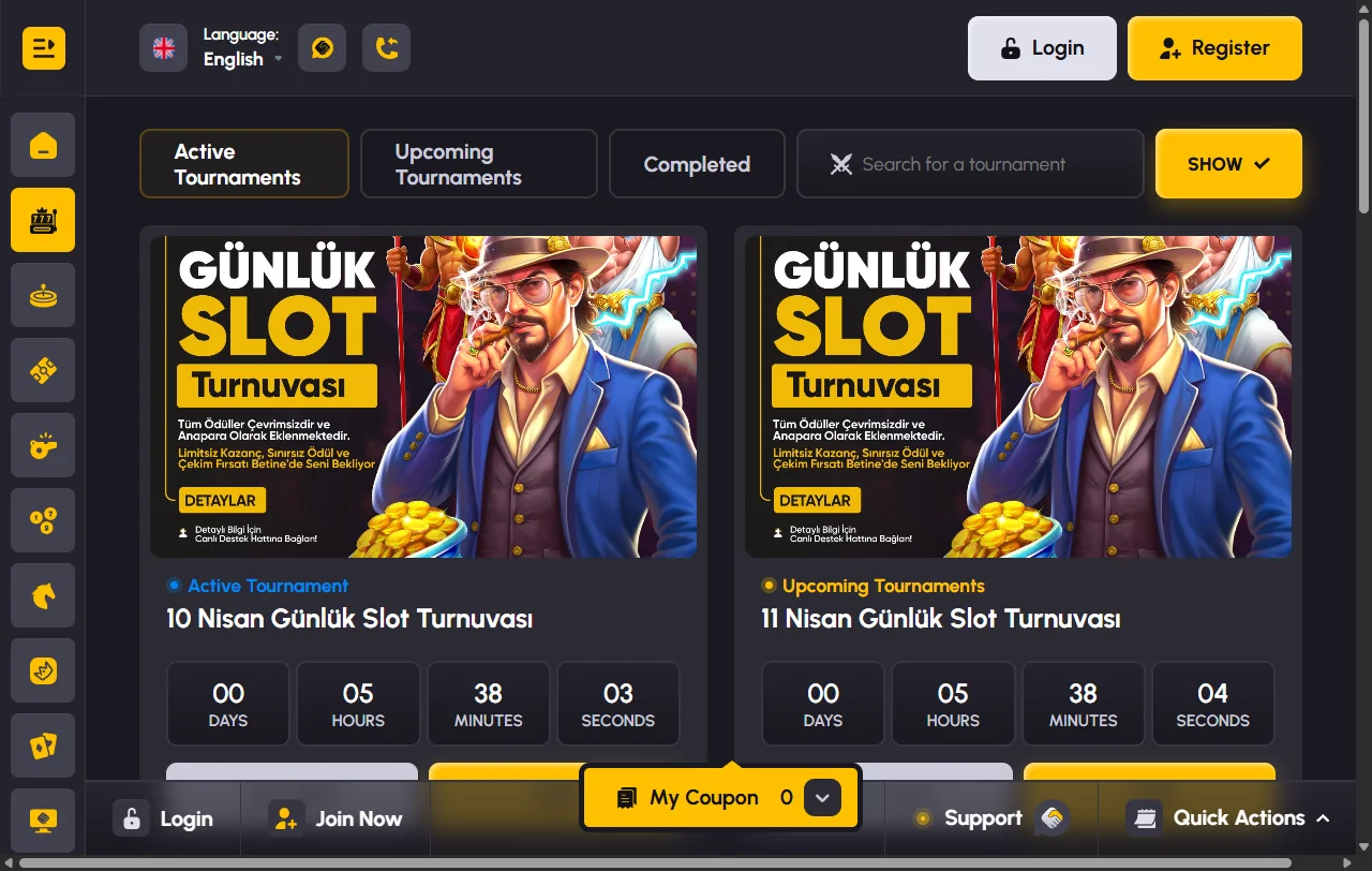 Jogos slots e provedores na Betine Casino Brasil