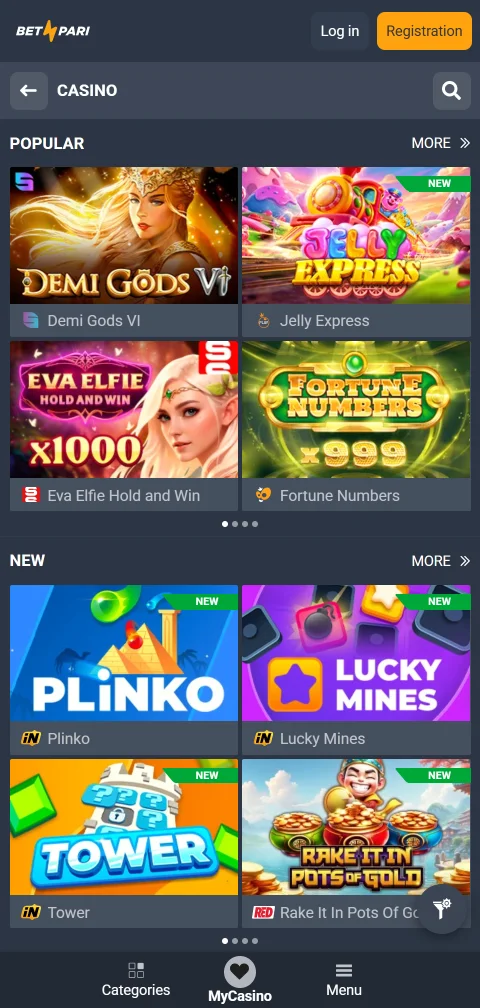 Depósitos saques PIX no Betpari Casino Brasil Brasil