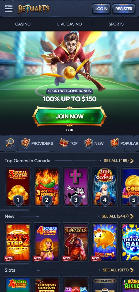 Acesso mobile otimizado Betwarts Casino Brasil smartphones