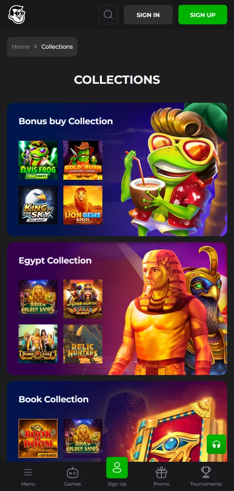 Jogos mobile acessíveis Billy Billion Casino Brasil qualquer dispositivo