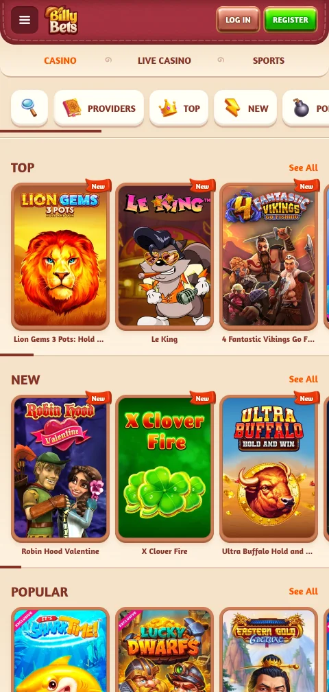 Pagamentos depósitos saques BillyBets Casino Brasil via PIX