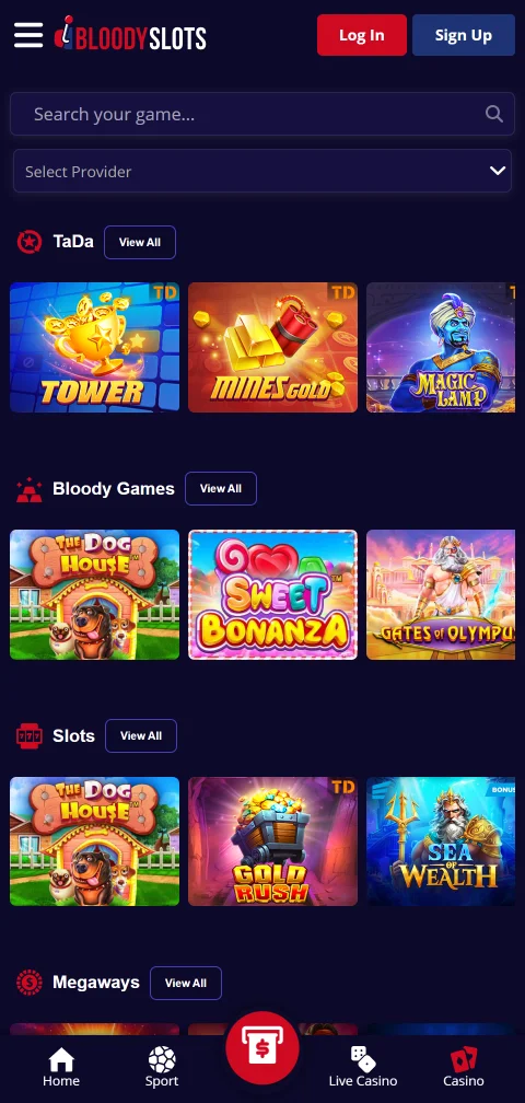 Pagamentos depósitos saques Bloodyslots Casino Brasil PIX