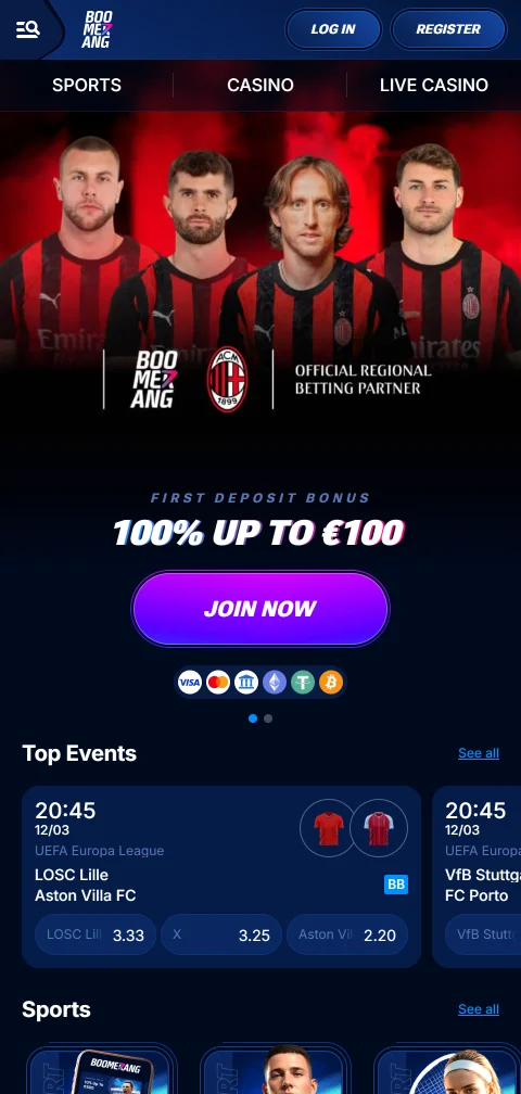 Boomerang Casino Brasil mobile acessibilidade e jogos em smartphones