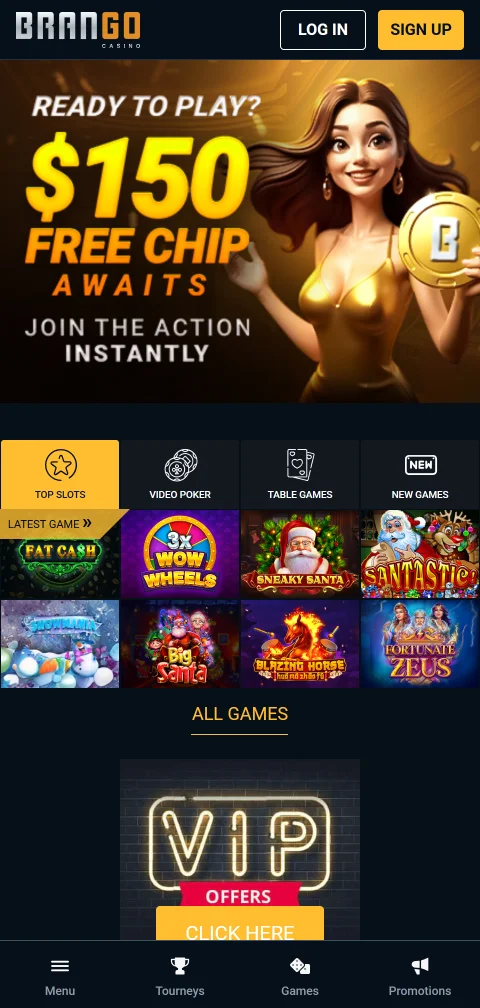 Brango Casino Brasil mobile com jogos e acessibilidade total