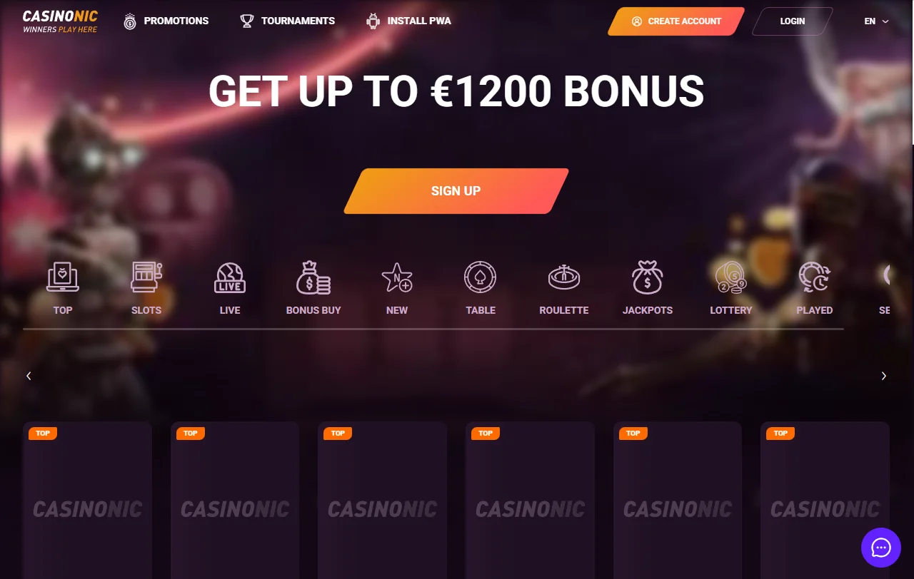 Casinonic Casino Brasil visão geral e análise completa para brasileiros