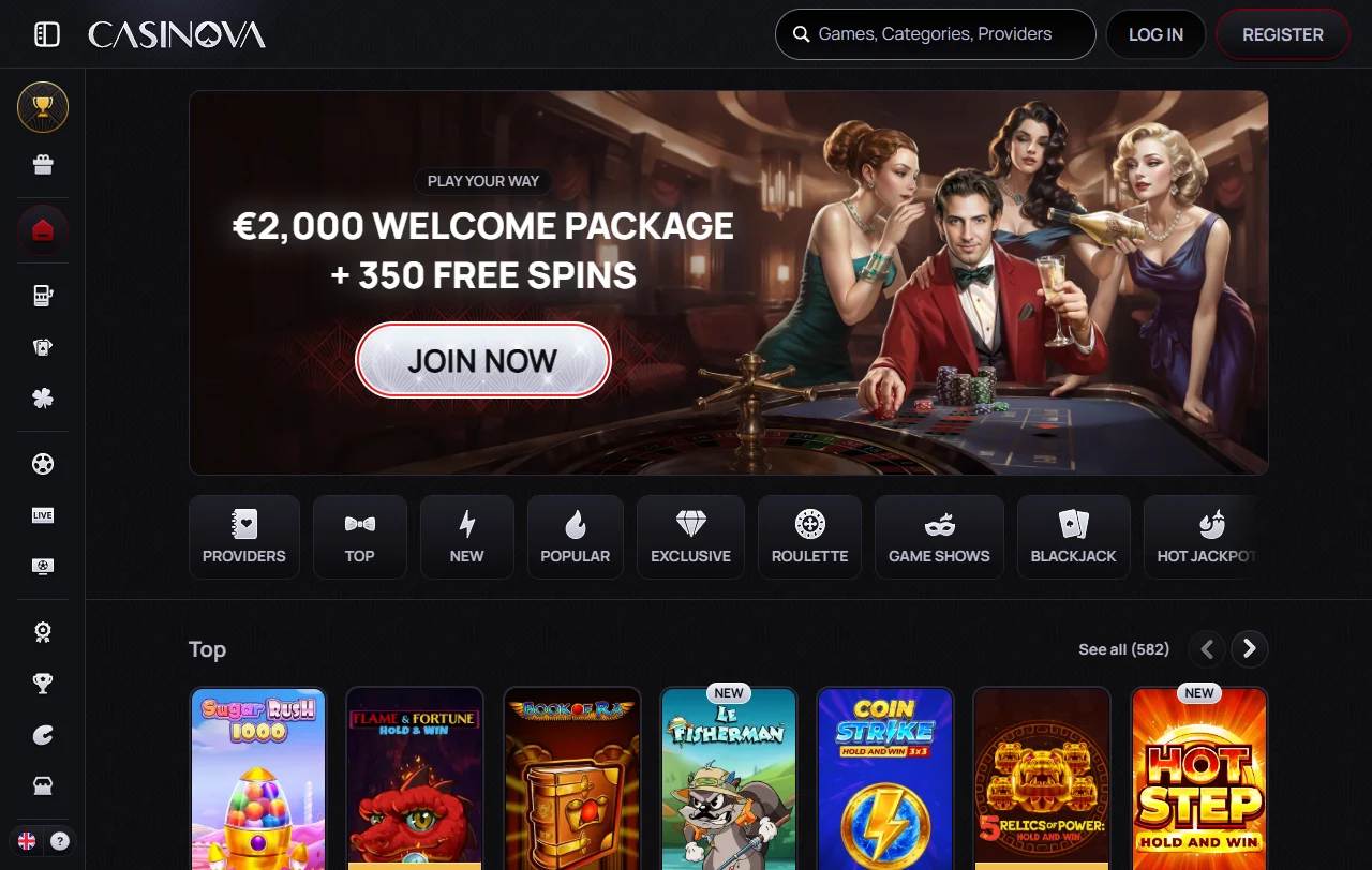 Casinova Casino Brasil visão geral e análise completa para brasileiros