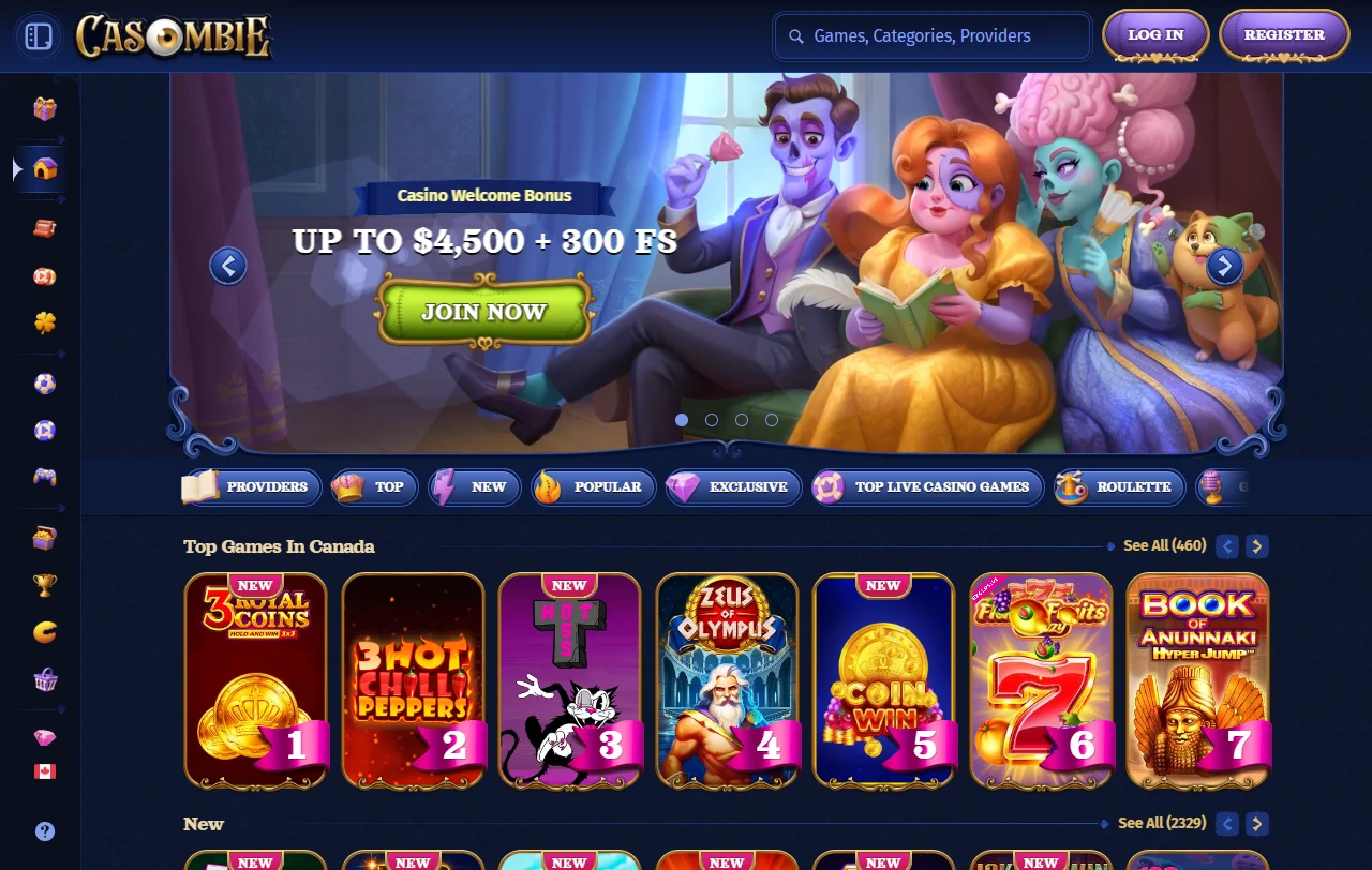 Análise completa Casombie Casino Brasil com todos recursos para Brasil