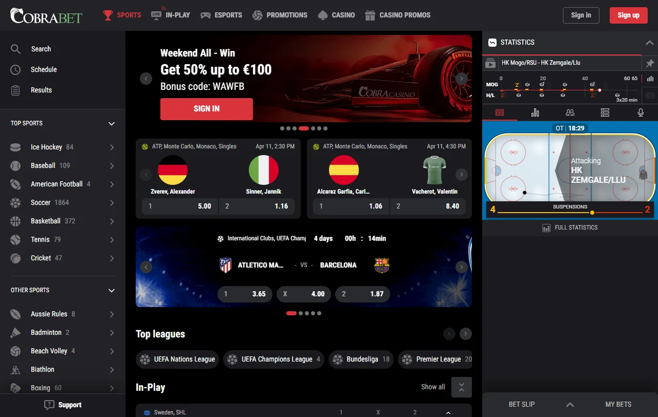 Cobra Casino Brasil visão geral e análise completa para brasileiros