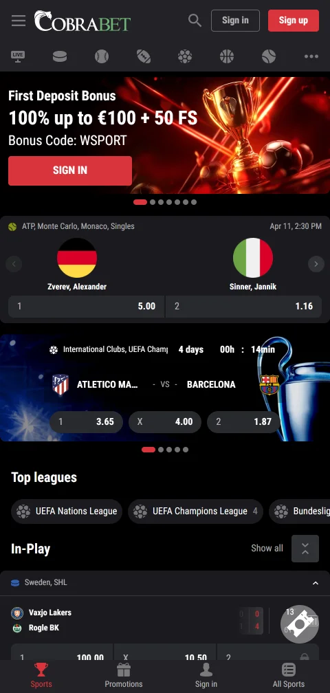Cobra Casino Brasil mobile acessibilidade e jogos