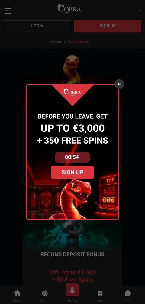 Depósitos saques PIX no Cobra Casino Brasil