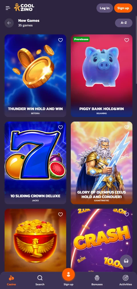 Licenças segurança proteção Coolzino Casino Brasil