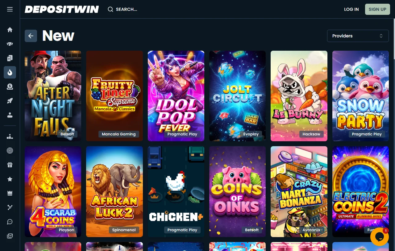 Bônus boas-vindas e promoções DepositWin Casino Brasil detalhadas
