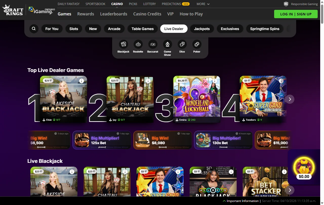 Bônus promoções e ofertas DraftKings Casino Brasil detalhadas
