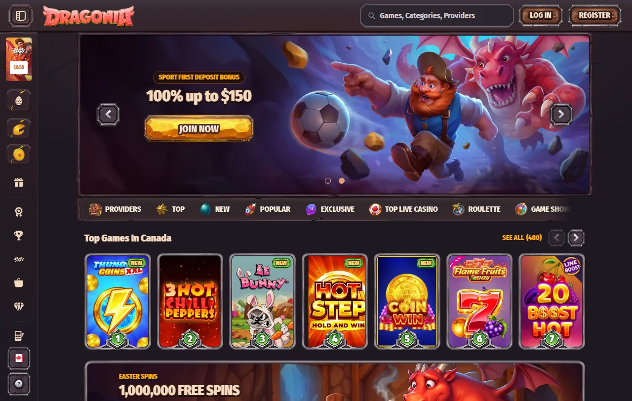 Análise completa do Dragonia Casino Brasil cobrindo licenciamento, bônus e experiência do jogador