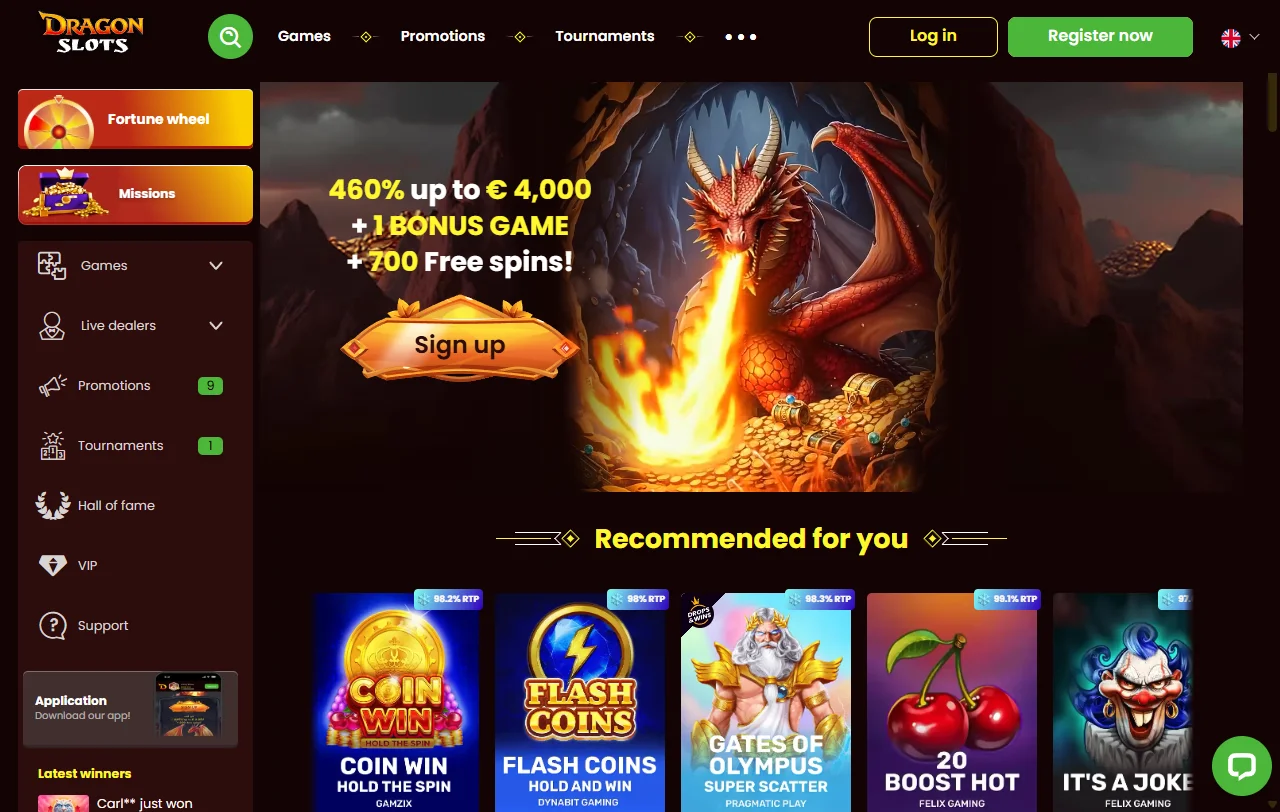 Análise completa DragonSlots Casino Brasil com todos recursos para Brasil