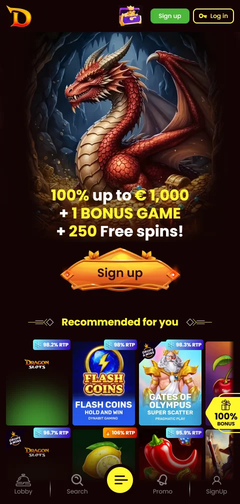 Jogos mobile acessíveis no DragonSlots Casino Brasil smartphones