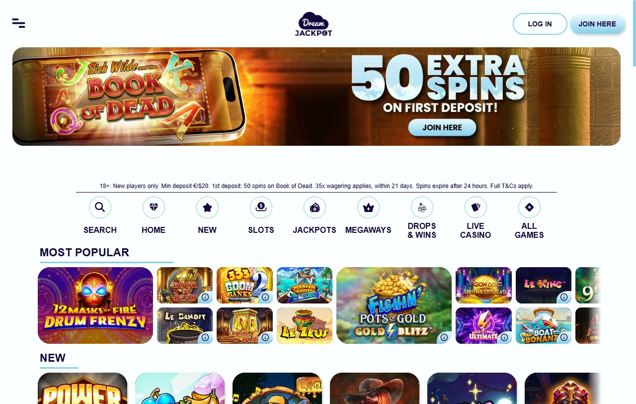 Análise completa Dream Jackpot Casino Brasil para jogadores brasileiros