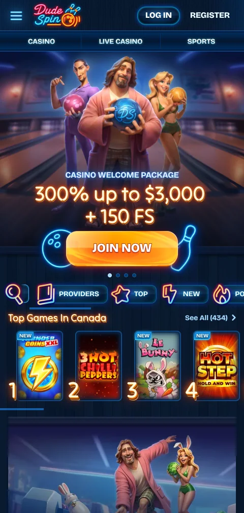 Jogos mobile acessíveis DudeSpin Casino Brasil dispositivos
