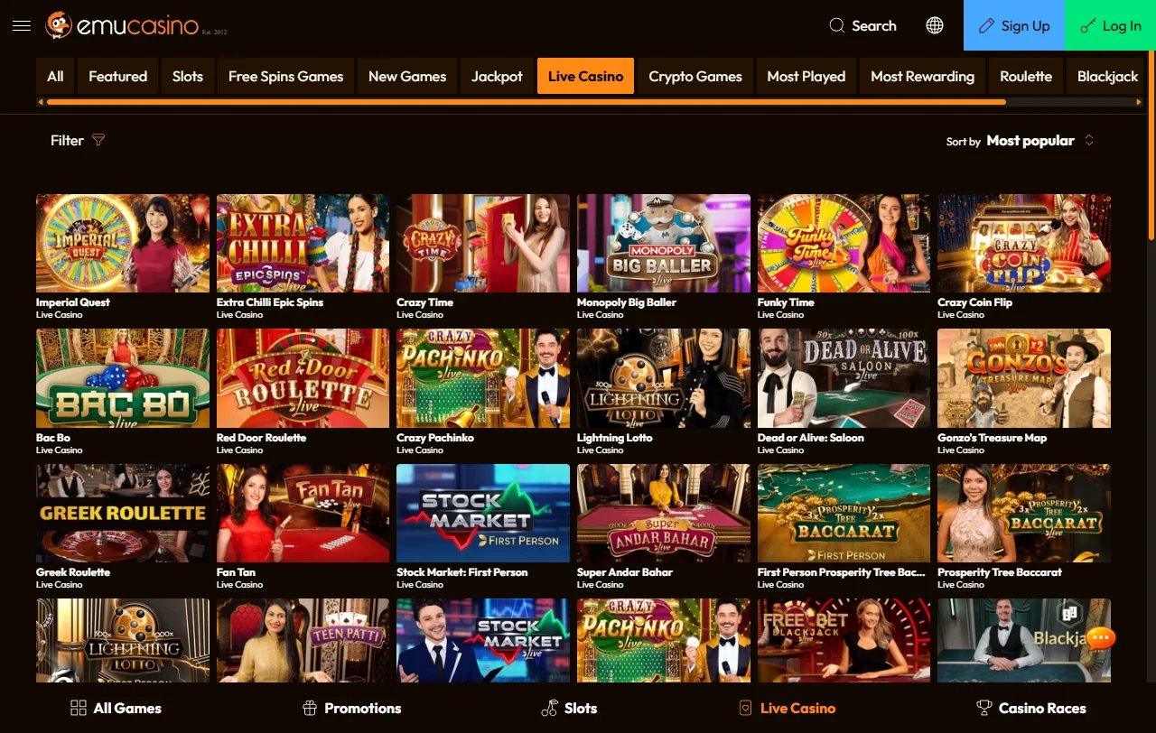 Bônus de boas-vindas e promoções Emu Casino Brasil detalhados