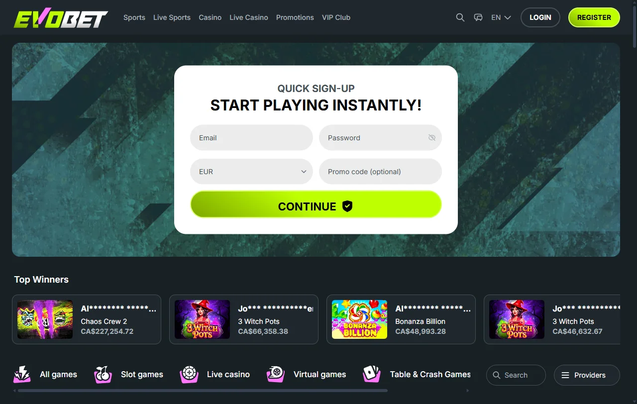 Evobet Casino Brasil análise completa plataforma jogos Brasil