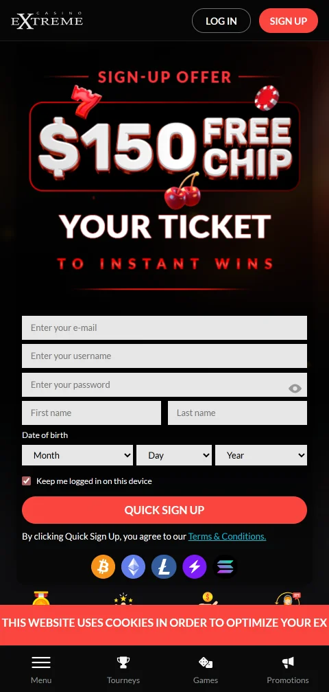Extreme Casino Brasil em dispositivos móveis experiência de jogo