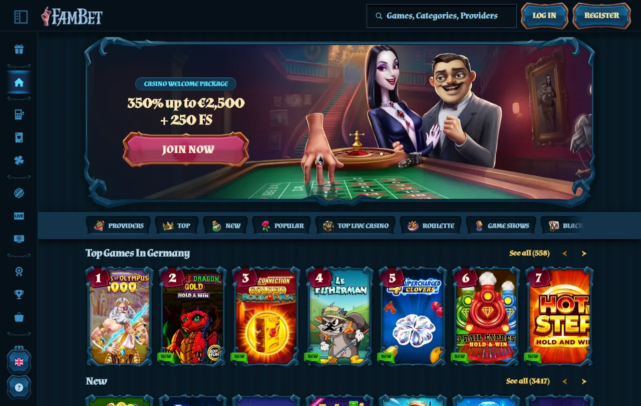 Análise completa Fambet Casino Brasil com todos recursos para Brasil