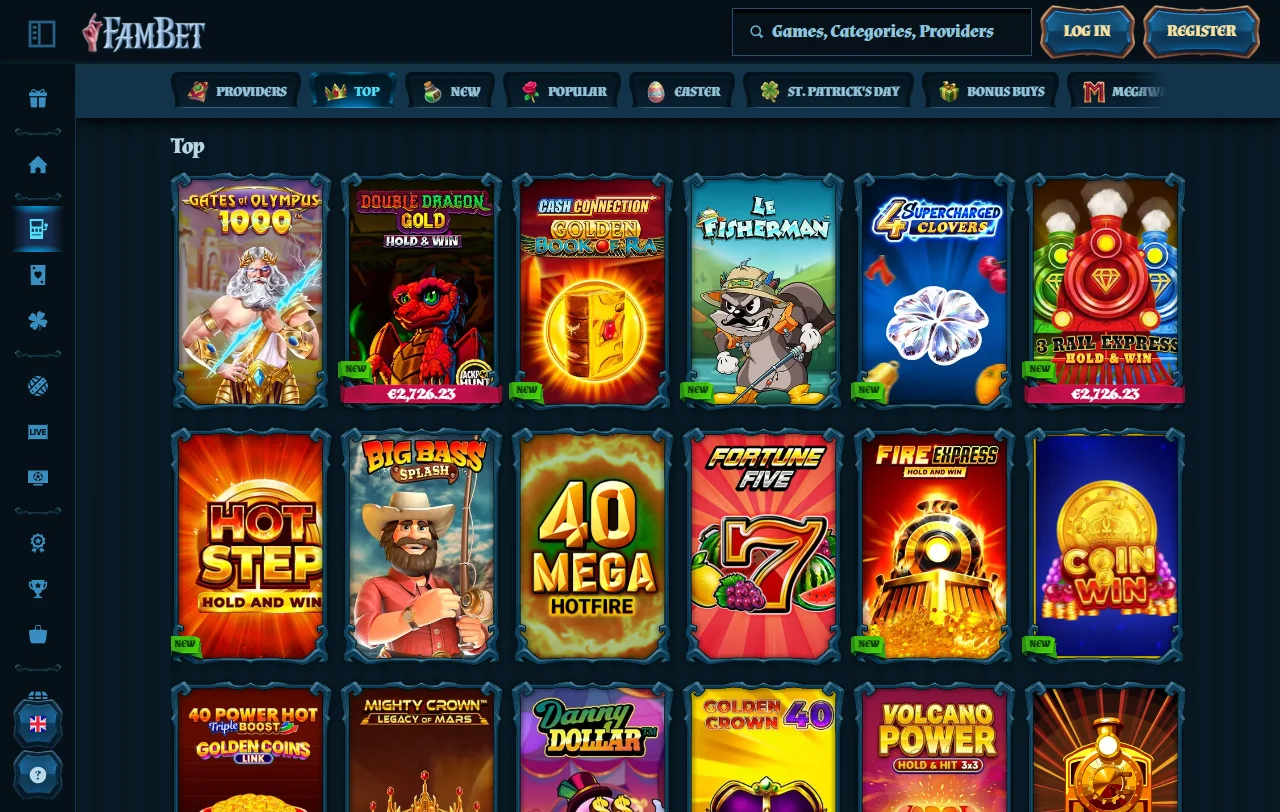 Promoções e bônus de boas-vindas Fambet Casino Brasil detalhados