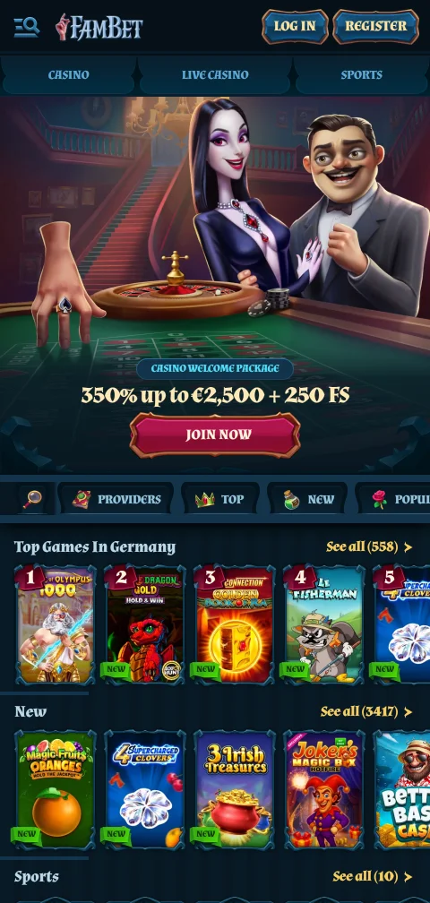 Jogos móveis acessíveis na Fambet Casino Brasil smartphone
