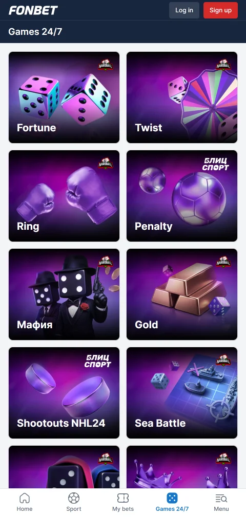 Opções depósitos saques PIX Fonbet Casino Brasil mobile