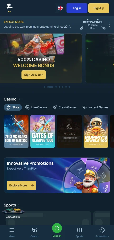 Jogos mobile responsivo FortuneJack Casino Brasil acessível