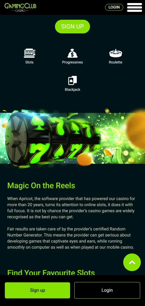 Página de segurança e licenças do Gaming Club Casino Brasil exibindo certificações e conformidade regulatória