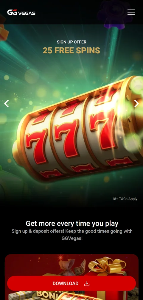Jogos móveis acessíveis no GG Vegas Casino Brasil