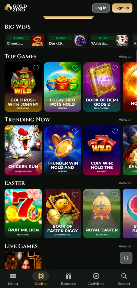 Licenças segurança e proteção Goldzino Casino Brasil