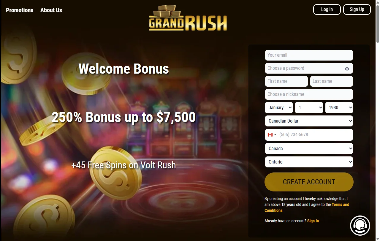 Análise abrangente Grand Rush Casino Brasil para jogadores brasileiros