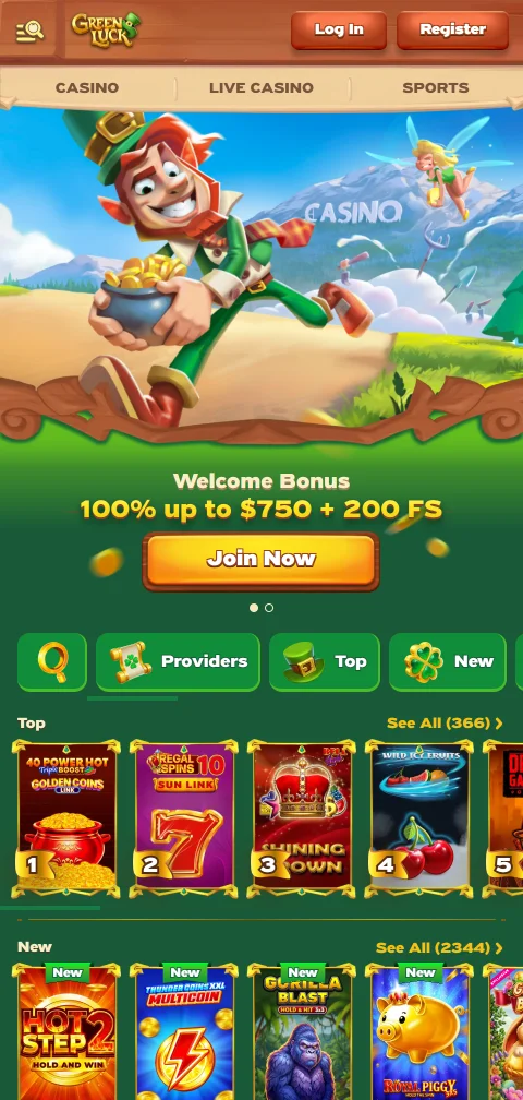 GreenLuck Casino Brasil mobile acessibilidade e jogos totais