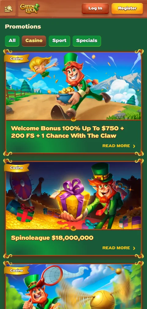 Depósitos PIX e saques no GreenLuck Casino Brasil Brasil