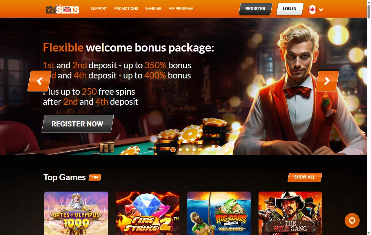 Análise completa i24Slots Casino Brasil com todos recursos para Brasil