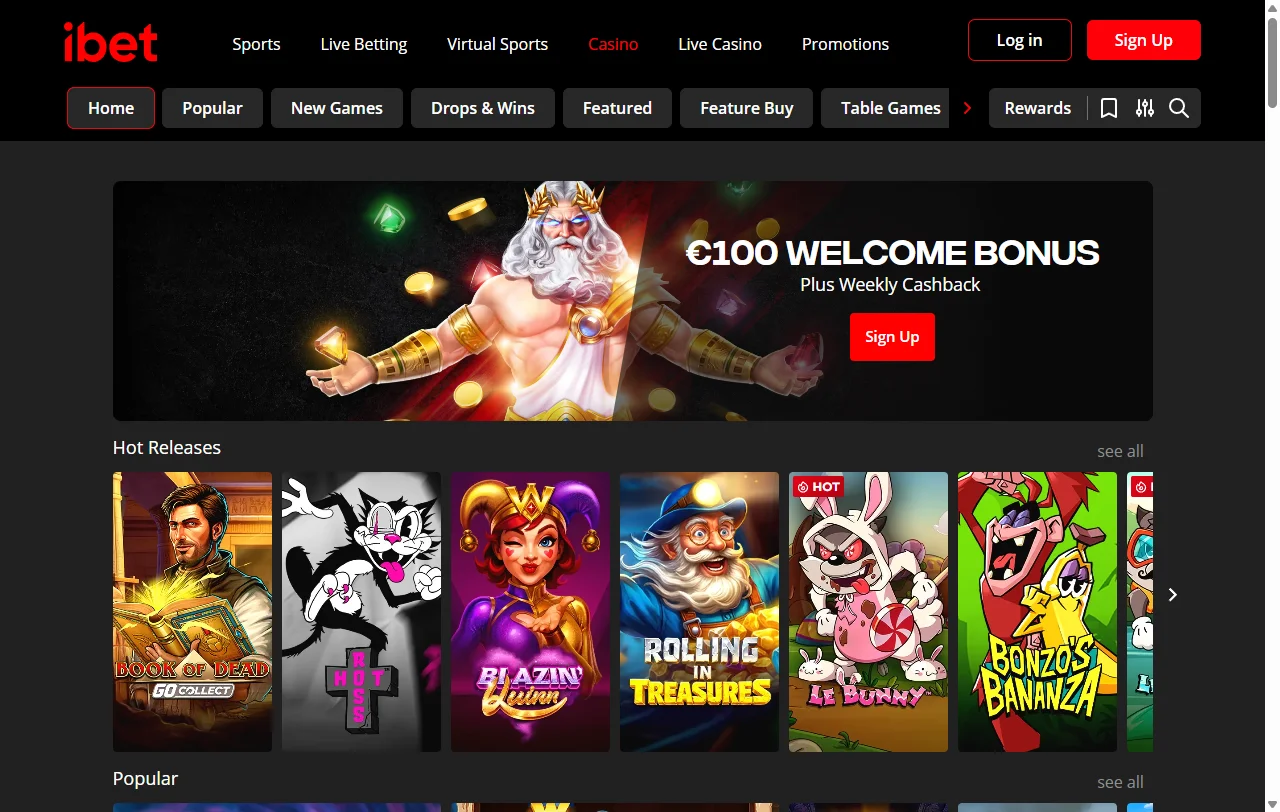 Jogos slots e provedores destacados no ibet Casino Brasil