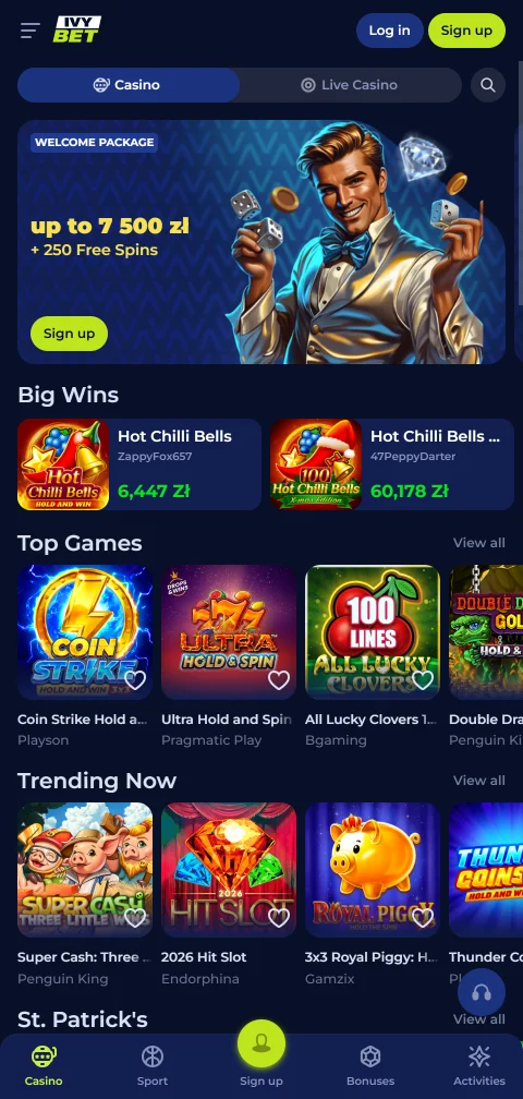 Jogos mobile compatibilidade smartphone Ivybet Casino Brasil acesso