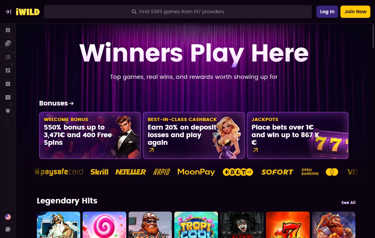 Análise completa iWild Casino Brasil com todos recursos para mercado brasileiro