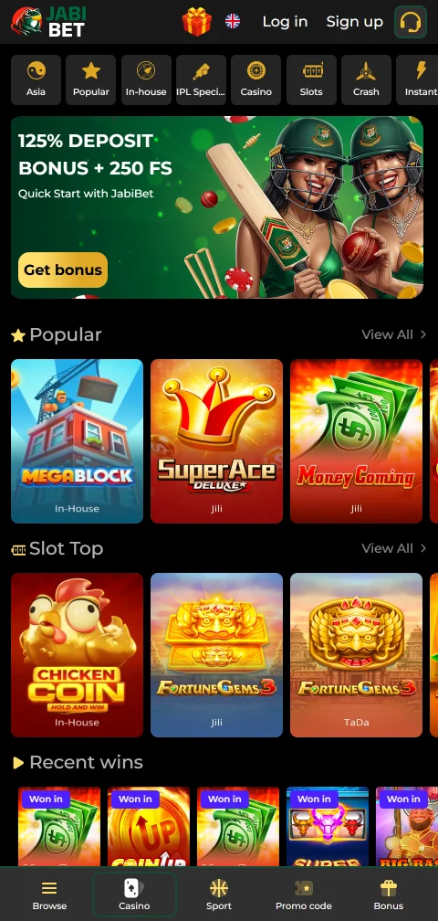 Acesso mobile e compatibilidade Jabibet Casino Brasil